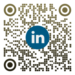 My LinkedIn qr code Address, Amin Monfared.